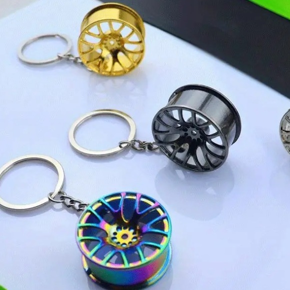 Keychain Wheel Rim NIP - Picture 4 of 4